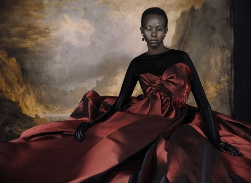 Aweng Chuol in Dior Resort 2020 for Vogue Hong Kong Anne of